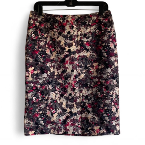 Talbots Dresses & Skirts - Talbots Abstract Floral Pencil Skirt Size 8